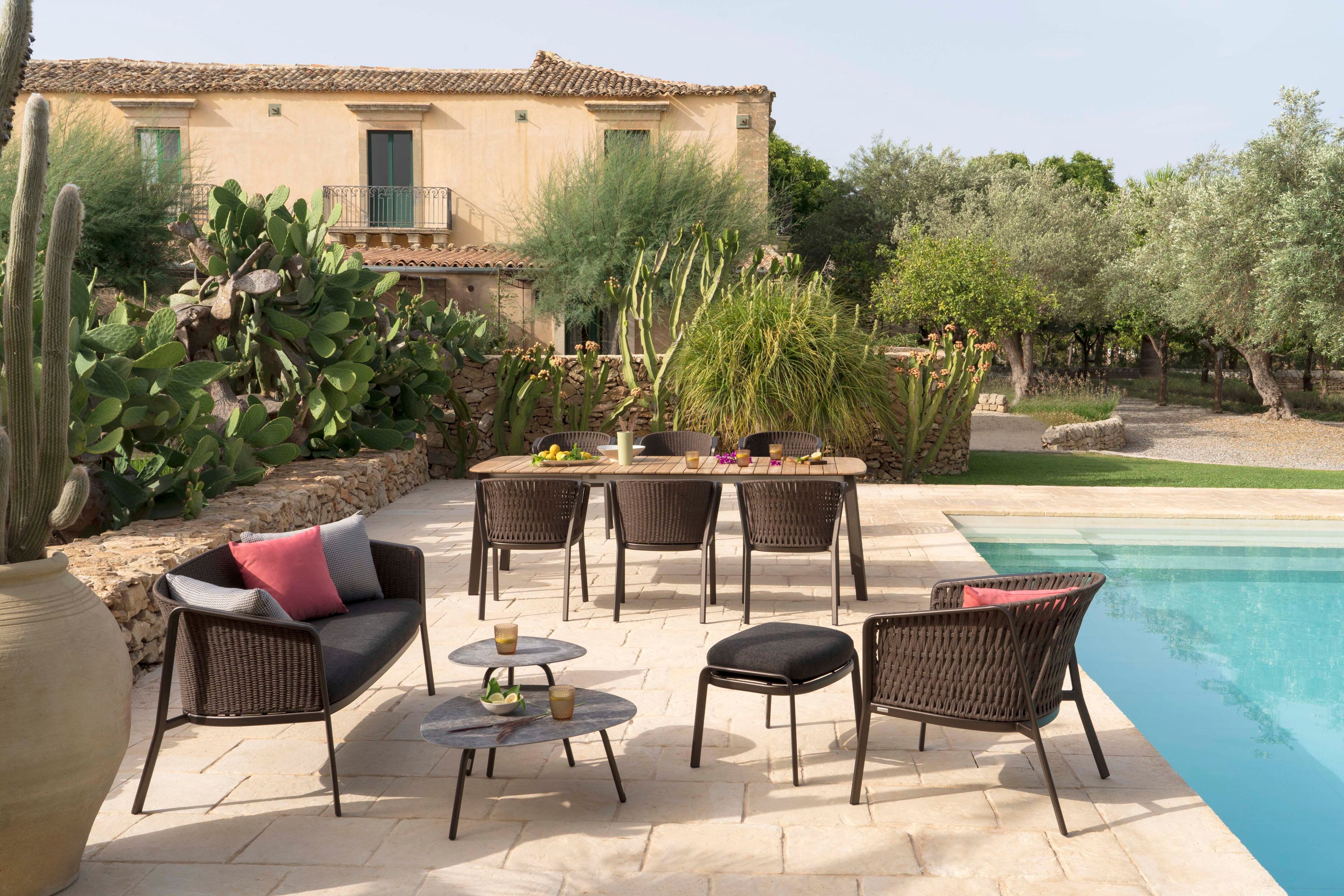 Алюминиевый стул и плоский плетеный Канат emu ARCH-00151224 - Вид №6