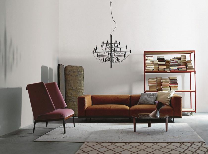 arflex Кресло Wing из кожи с высокой спинкой Hug sun-id-1445282 - Вид №3