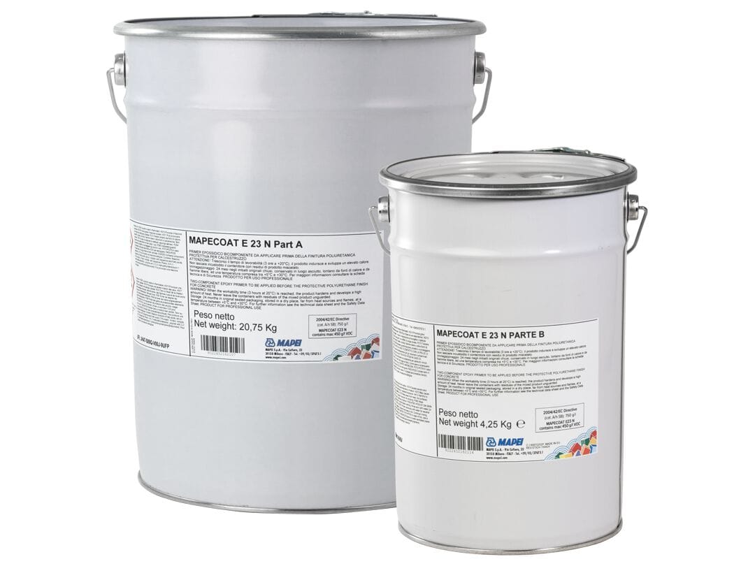 Двухкомпонентная эпоксидная грунтовка MAPEI MAPECOAT E23 ARCH-00091362 - Вид №1