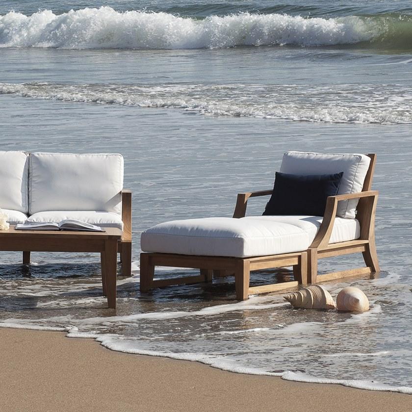 JANUS et Cie Прямоугольный журнальный столик из тика Relais sun-id-1428893 - Вид №4