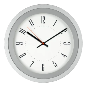 Часы настенные Элемент d30 см цвет серебристый