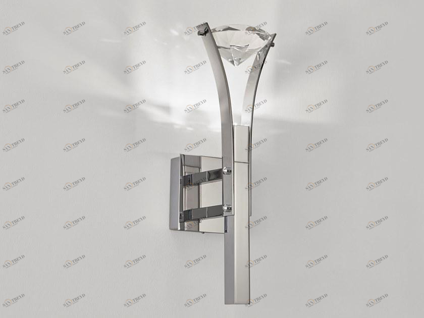 ILFARI Настенный светильник из металла с кристаллами Elements of love 10550/10551