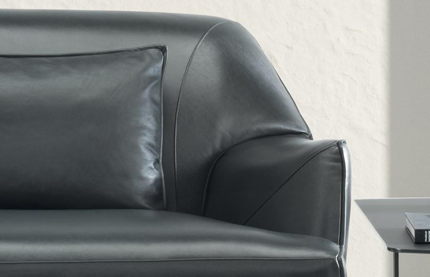 Natuzzi 2-х местный кожаный диван sun-id-1393905 - Вид №3