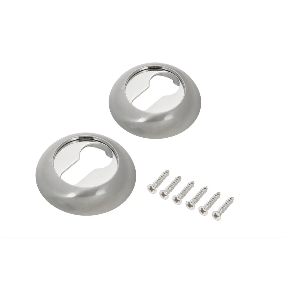 Накладка на замочную скважину Edson EDS-SC-Z01 53.6 мм цвет хром STLM-2037765