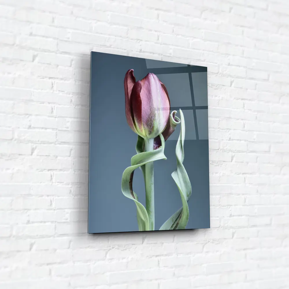 Картина на стекле "Цветы синие" 60x80 см 82924208 STLM-2202026 ARTABOSKO  - Вид №3