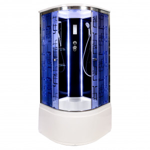 ЕМ1512 L LED с гм. Душевая кабина DETO Серия EM