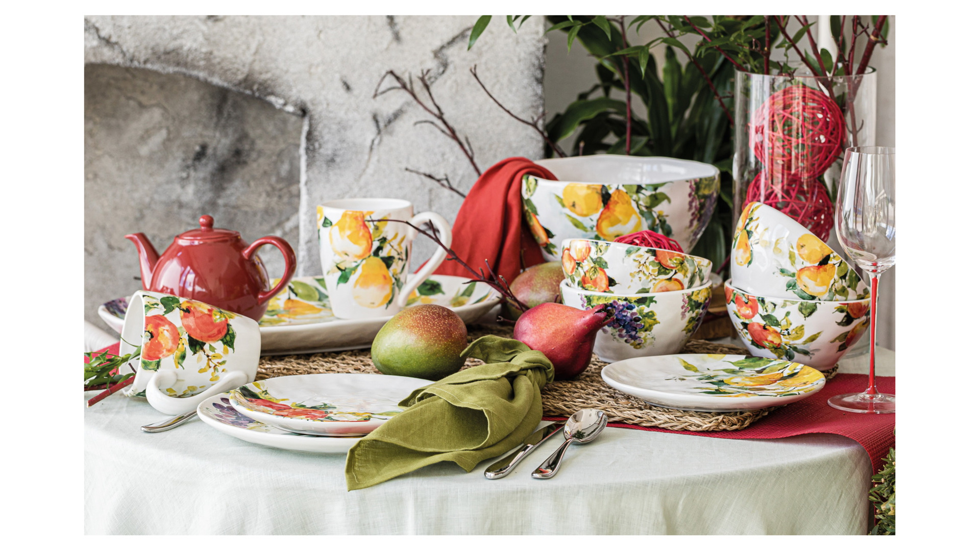 10652454 Certified International Набор банок для печенья Certified Int. Амброзия (1,4л, 2,1л, 2,9л), керамика, 3шт Керамика  - Вид №4