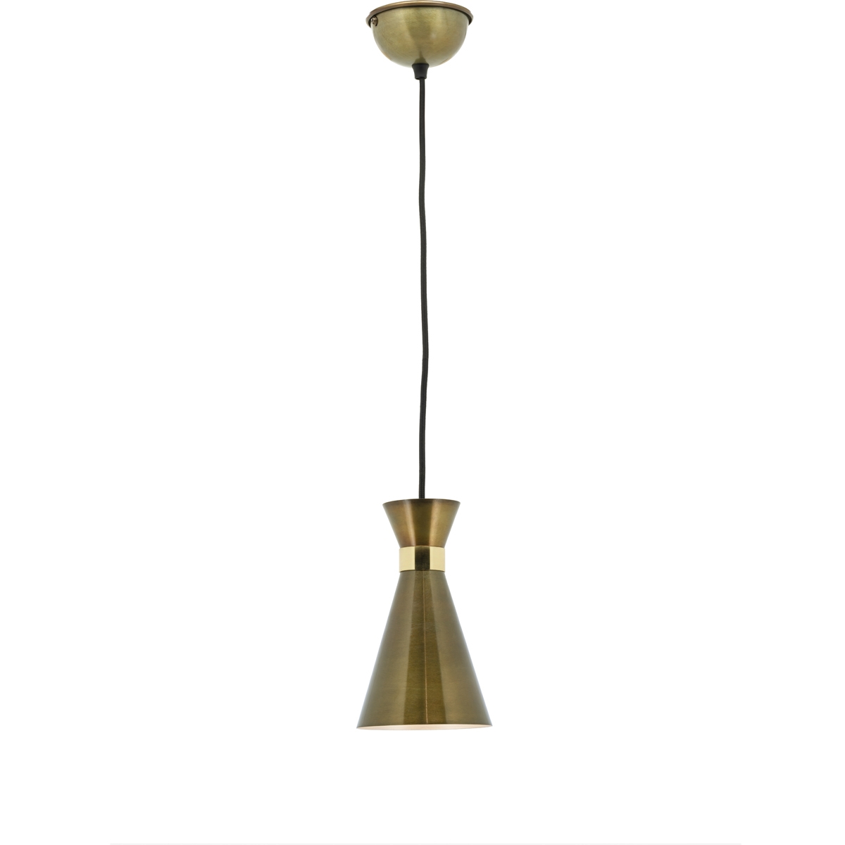 500294-GG ABHIKA ПОДВЕСНАЯ ЛАМПА СЧИТЫВАНИЕ GREY/GOLD  - Вид №1