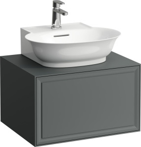 H4060030851701 Шкафчик 600, 1 ящик, с отверстием в центре, совместим с мини-раковиной 816852 LAUFEN PRO