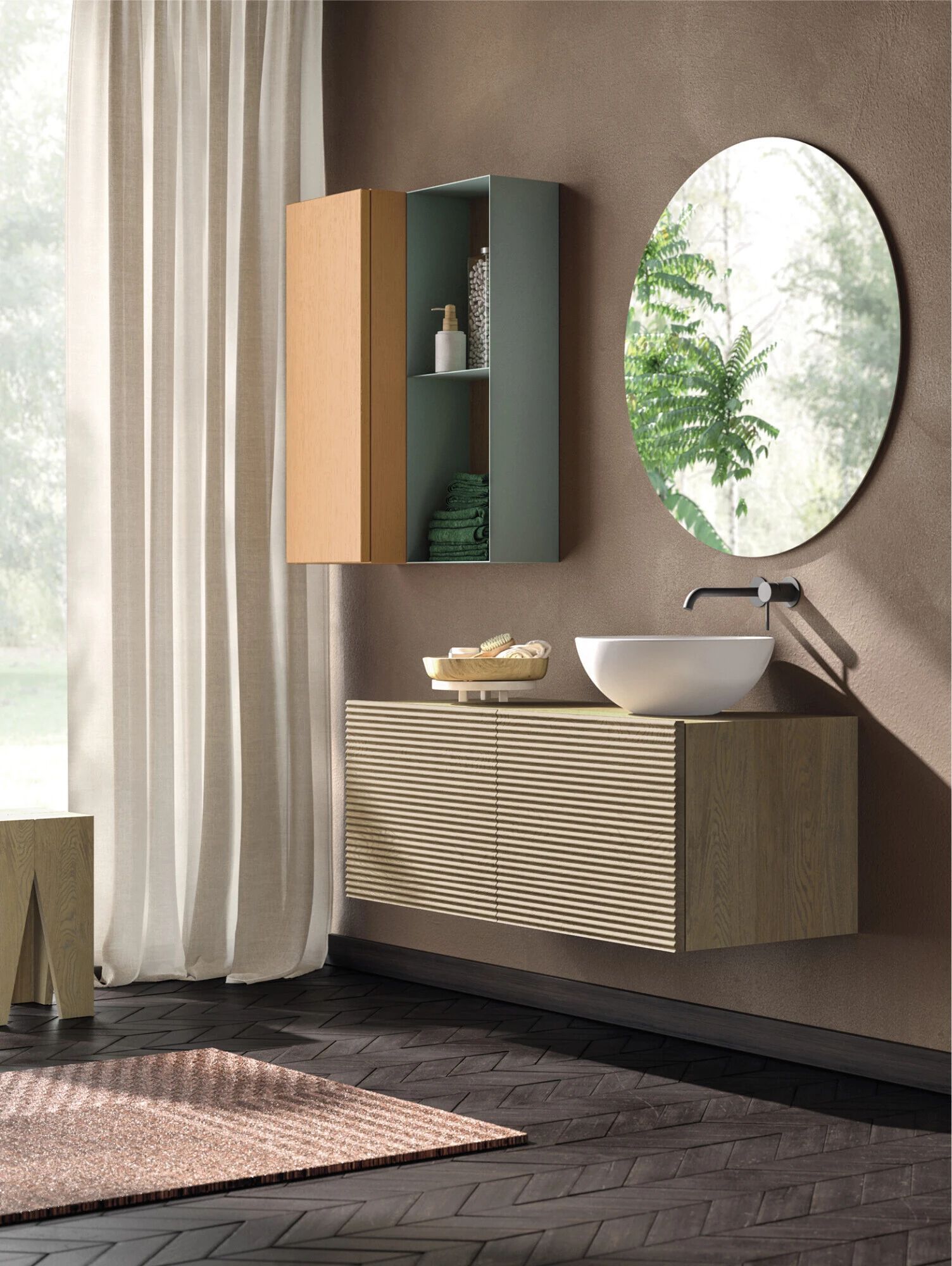 Деревянный секционный умывальник Devina Nais Ноль.16 ARCH-00051166 - Вид №5