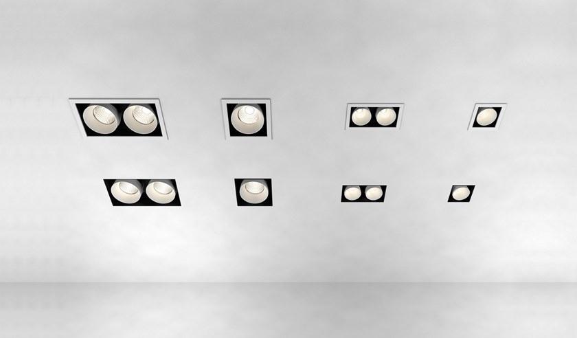 ONOK Lighting Квадратный встраиваемый светодиодный точечный светильник Ringo sun-id-1407059 - Вид №1