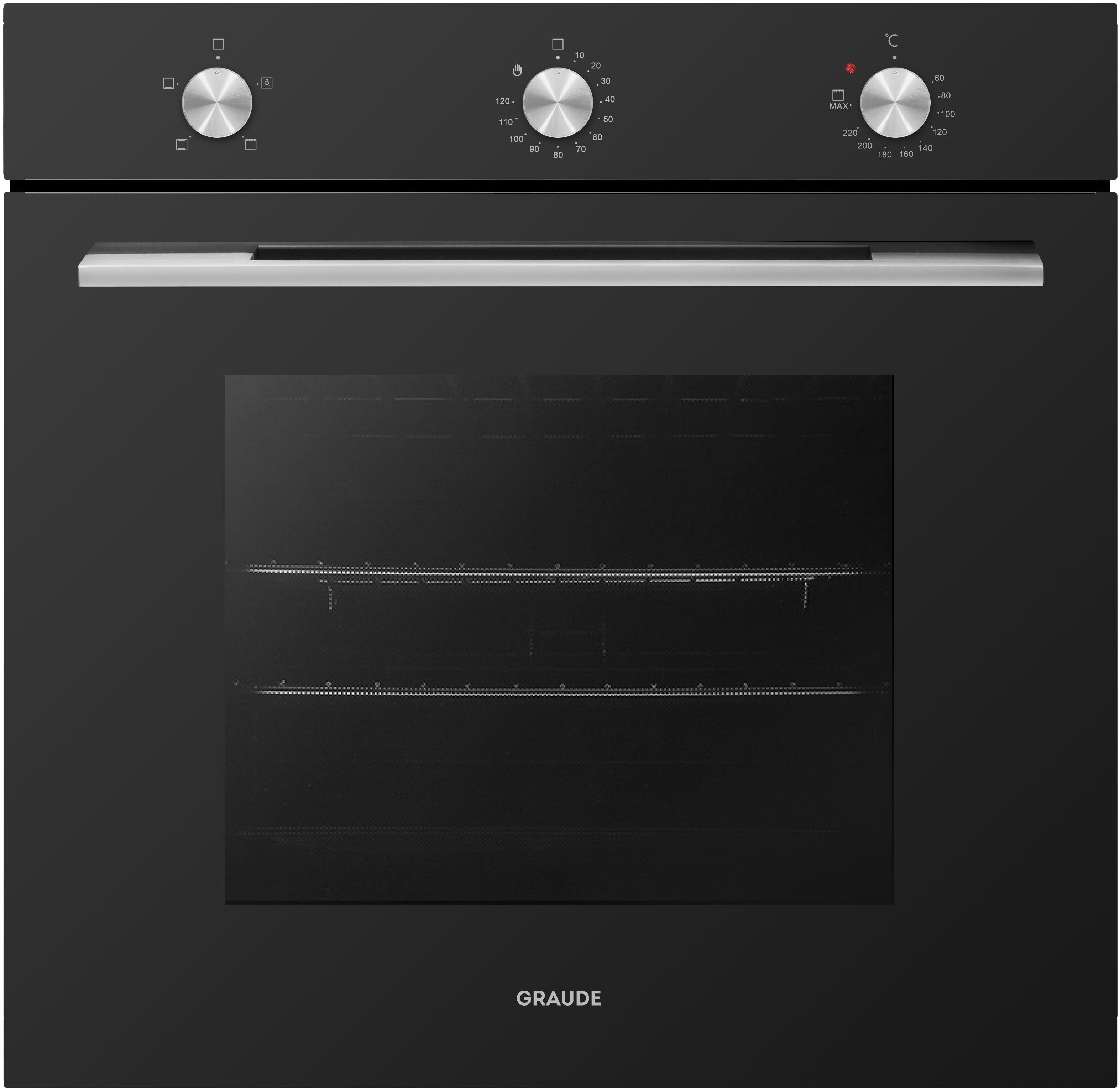 8156212 Электрический духовой шкаф Graude BE 60.0 S черный STDN-0055865