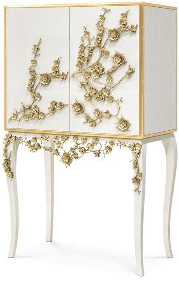 KOKET Барная стойка из лакированного дерева со встроенной подсветкой Spellbound sun-id-1468367 - Вид №1