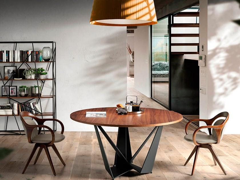 Angel Cerdá Деревянный стул с подлокотниками New chair 4060 lc17103 Angel Cerda - Вид №6