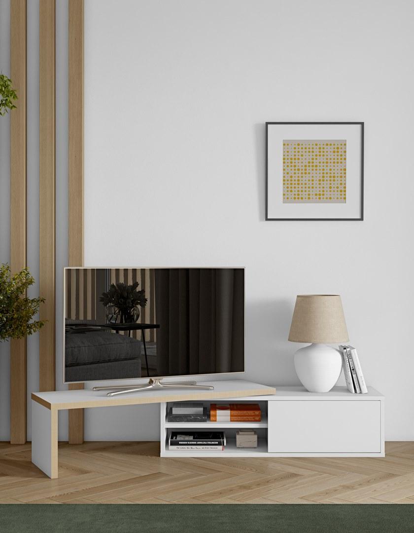 TemaHome Тумба под ТВ с раздвижными дверцами sun-id-1384716 - Вид №4