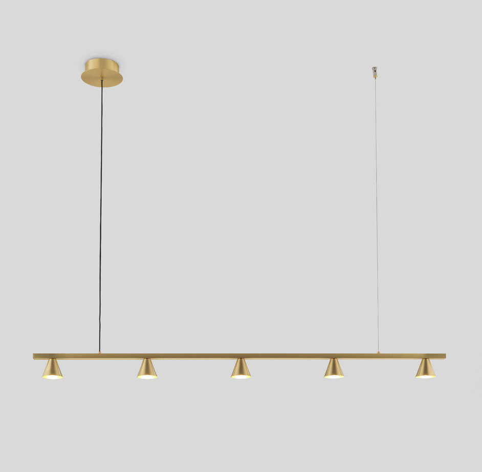 085286 Подвесной светильник латунь Aromas del Campo Lyb 