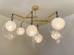 Потолочный светильник из муранского стекла