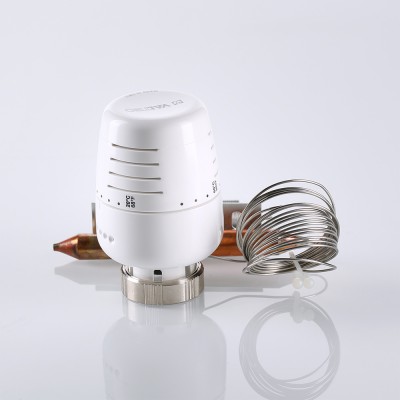 VT.5012.0.0 Термостатическая головка с выносным накладным датчиком Valtec 20-60 °С, 2 м  - Вид №4