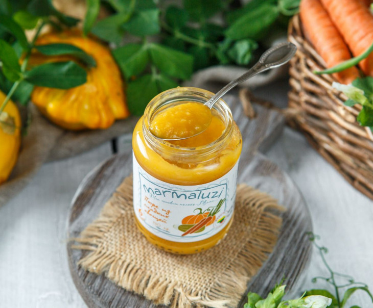 5215 Пюре из сладких овощей с 6-ти месяцев Вкусляндия  - Вид №2