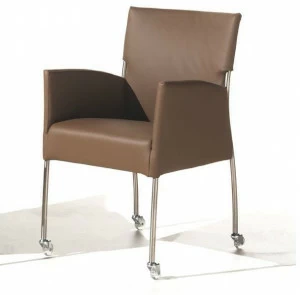 Joli Мягкое кресло с подлокотниками на колесиках Monet