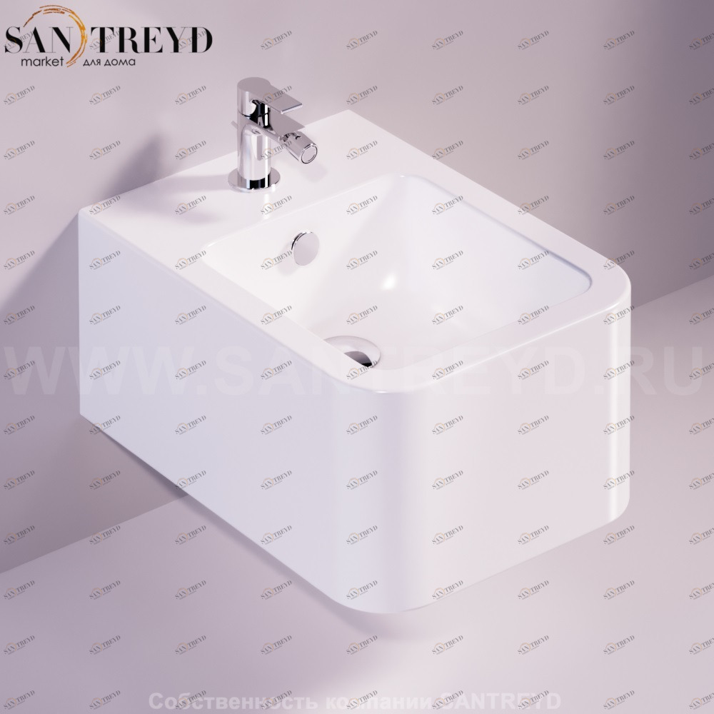 FL64BIANCO Биде подвесное Flow Simas