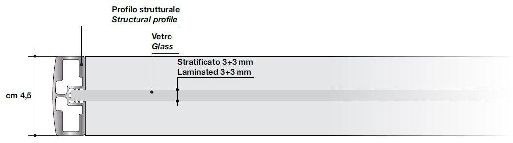 Longhi Стеклянная раздвижная дверь для гардеробных Aluminiun chic – doors Serie 308 - Вид №1