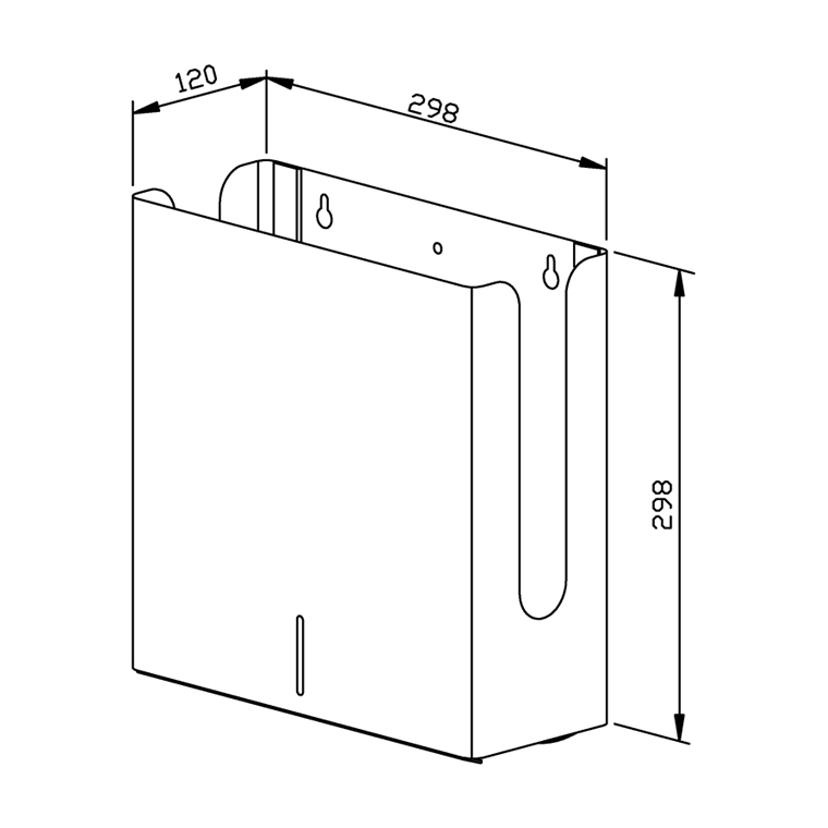 729280 Диспенсер для бумажных полотенец PP13 WAGNER_EWAR Wagner Ewar  - Вид №1
