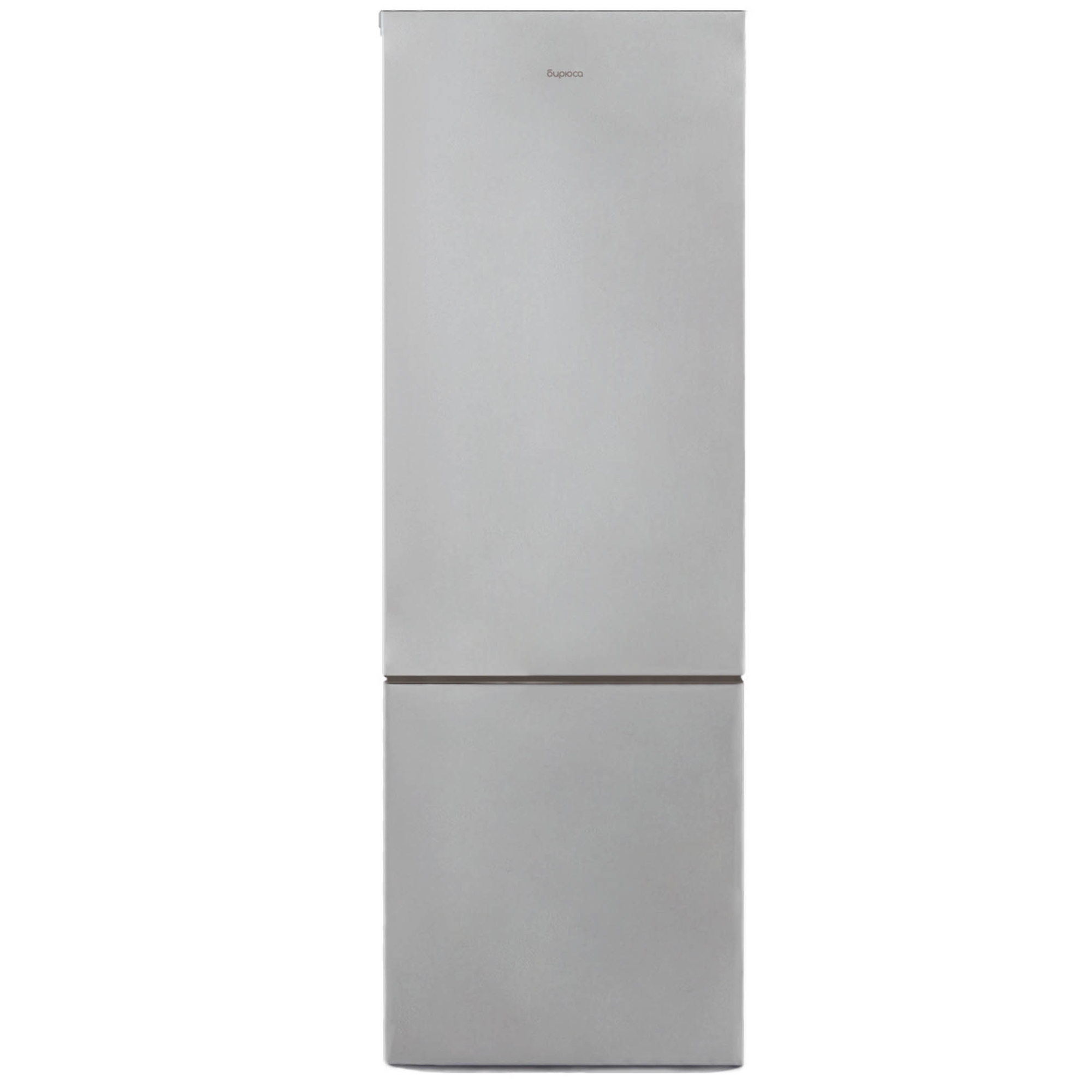 9221672 Холодильник с морозильником   Бирюса M6132 серебристый STDN-0021450