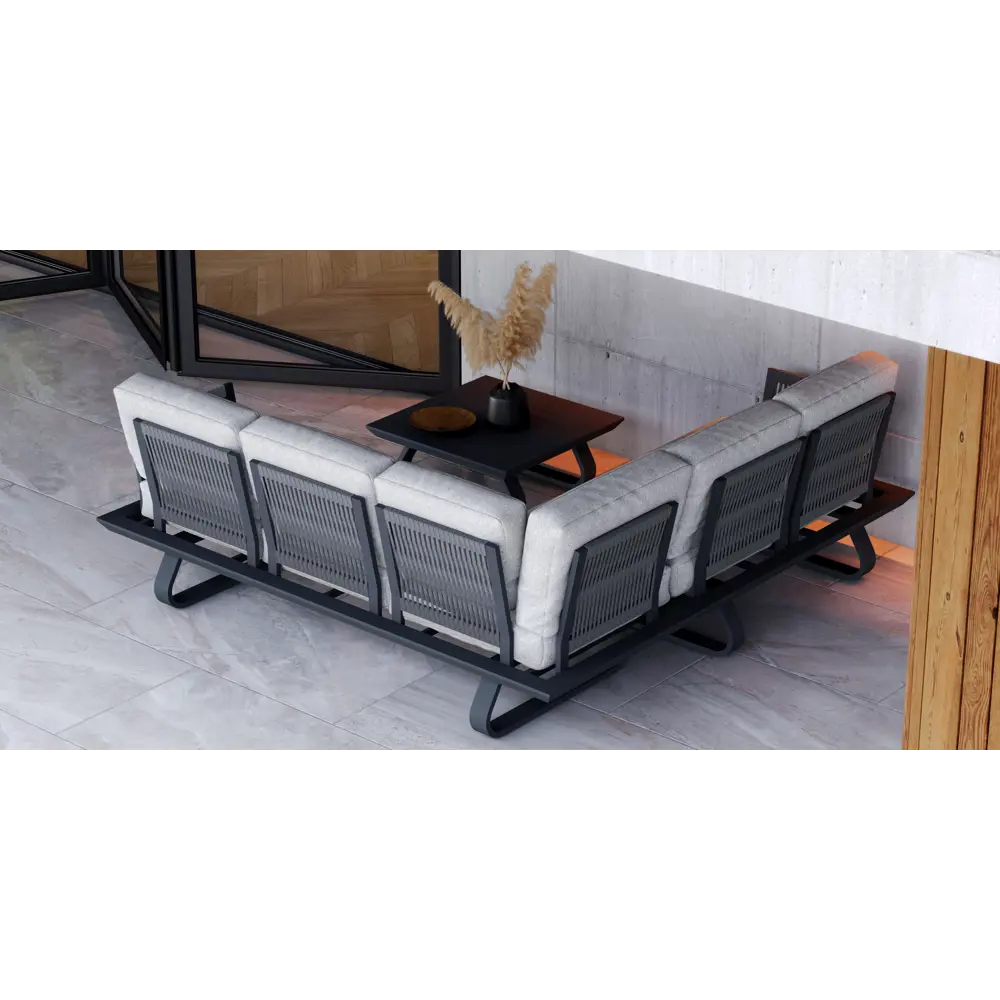 BEGINIA Bering — садовый комплект с подушками для 5 персон 89384559 STLM-1578115 - Вид №11