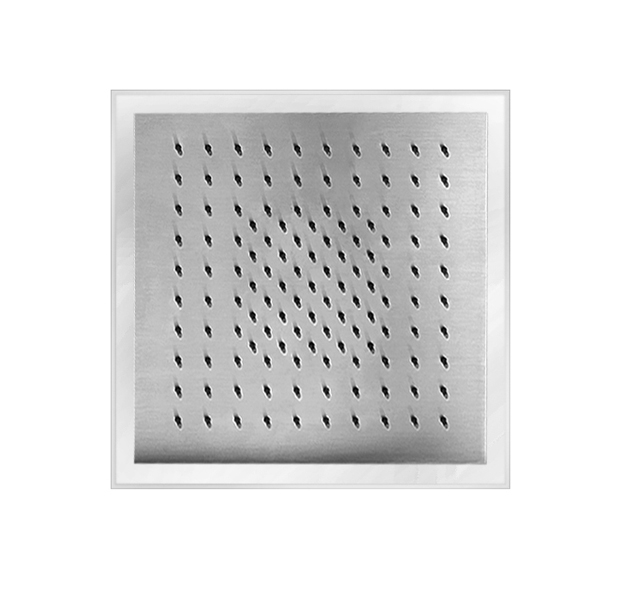 K001  Многофункциональный верхний душdream квадратный рамка 35x35 cm bерхний душ 30x30 cm для потолочной установки: утопленная, полу-утопленная, внешняя встроенная часть в комплекте обратный клапан ограничитель потока воды до 12 л/мин при 3 бар Функции: Д Fantini Rubinetti Acquafit