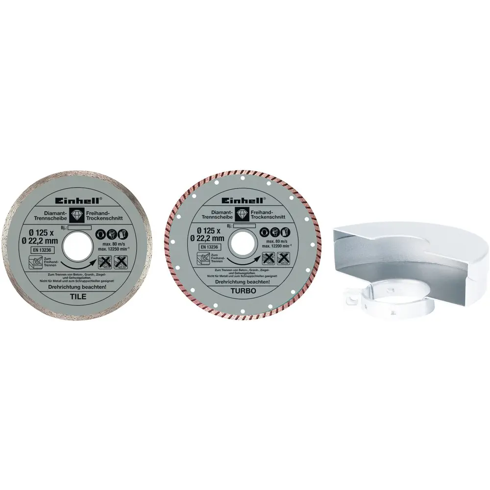 УШМ сетевая Einhell TC-AG 125 kit, 850 Вт, 125 мм STLM-2146331 - Вид №1
