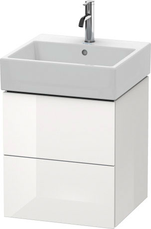 Тумбочка подвесная L-Cube #LC6274 484 x 459 мм Duravit LC627405353 - Вид №2
