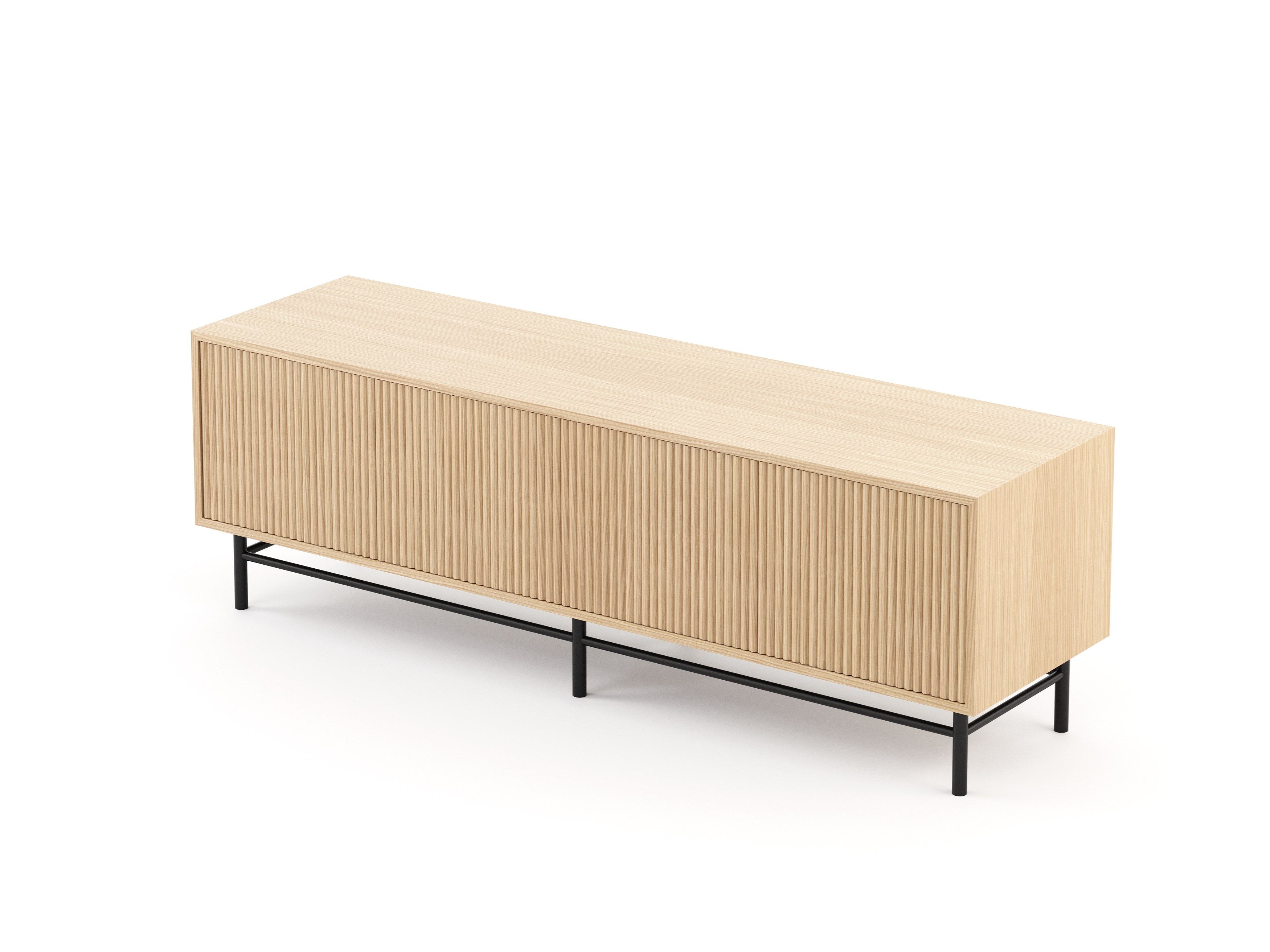 Деревянный низкий ТВ-шкаф Stylish Club Ryan ARCH-00152684 - Вид №12