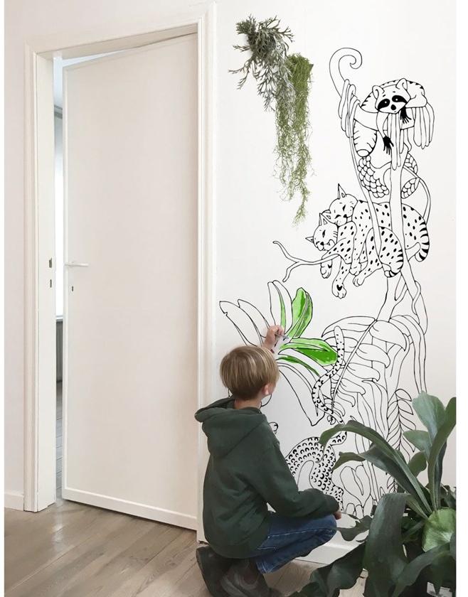 Groovy Magnets Обои с виниловым рисунком Writable Mbb-ju-mo-bl - Вид №3