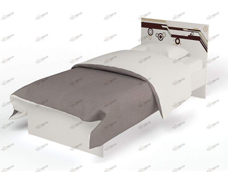 Кровать классика ABC-KING Extreme с рисунком (190*90) без ящика 4631147957016