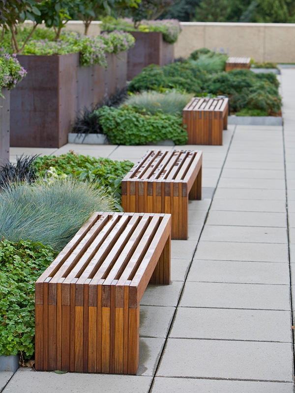 FSRT31 Скамейка Hudson  Forms-surfaces  - Вид №6