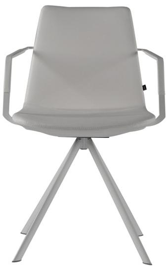 B&T Design Кожаное кресло на эстакаде с подлокотниками Pera sun-id-1419064 - Вид №1