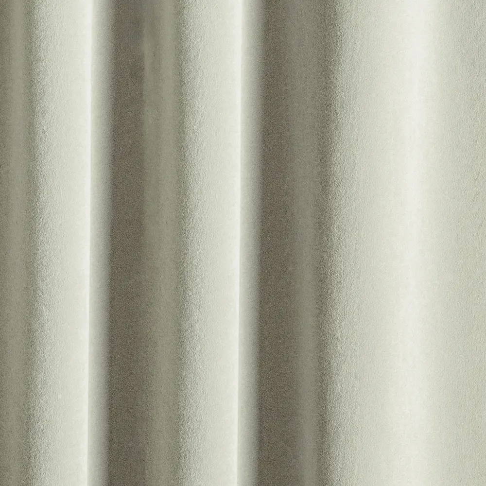 Штора Miamoza Silky бархатная бежевая 200x280 см на ленте 89427084 STLM-1584065 - Вид №1