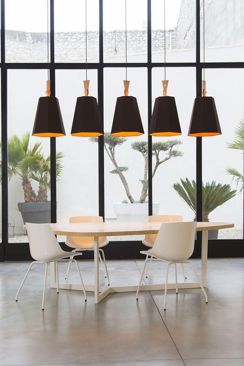 designheure Подвесной светильник из ткани Luxiole Sglmo - Вид №1