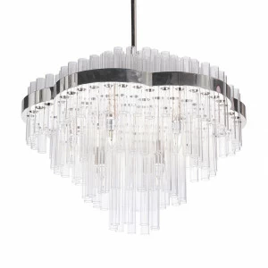Люстра Chemistry nickel от Delight Collection никель GP15071-L nickel DELIGHT COLLECTION ДИЗАЙНЕРСКИЕ 247072 Никель