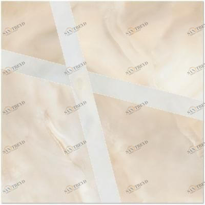 Декор K-91/LR/d02 Onice Light brown 39х39 Kerranova sun-id-324875