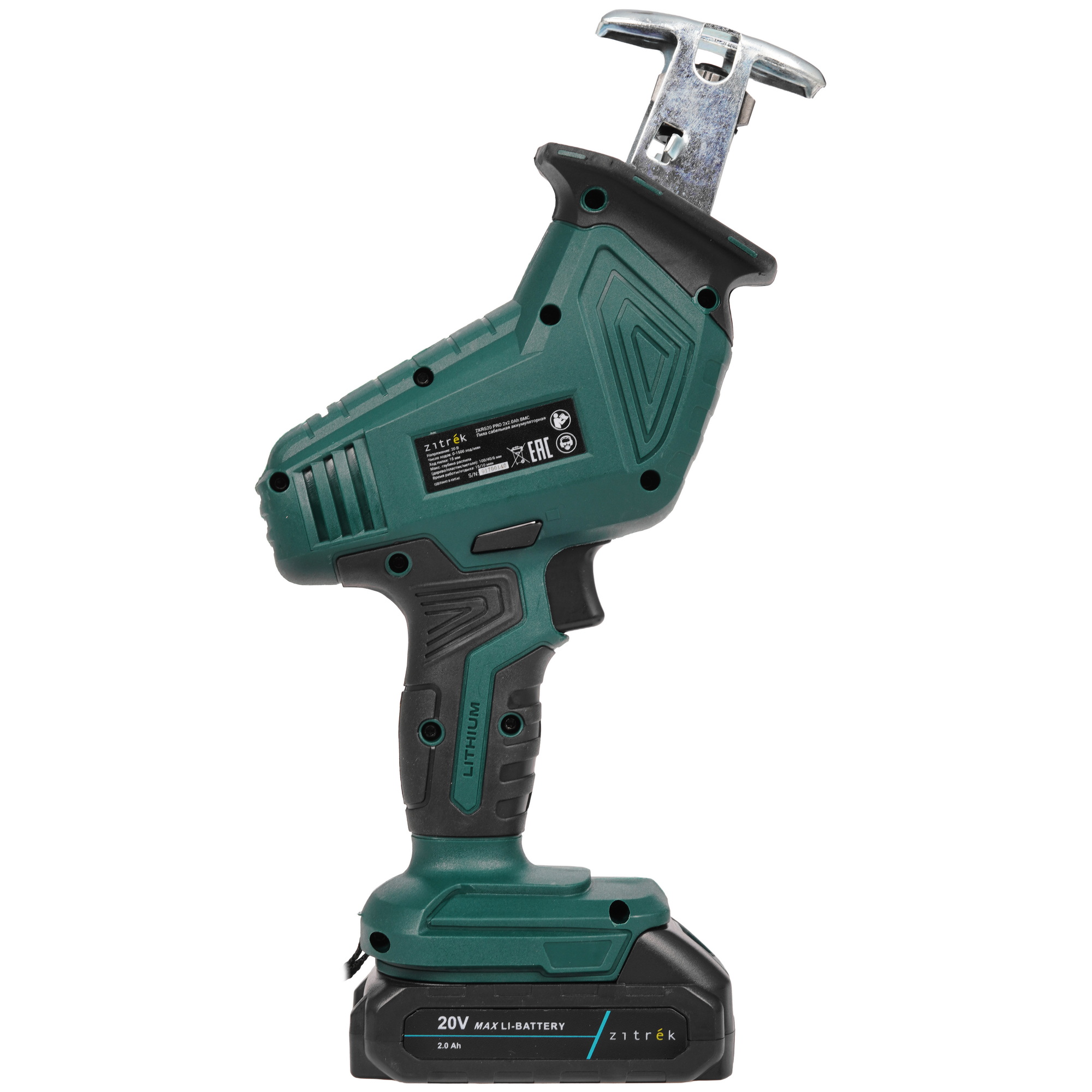 Сабельная пила ZITREK ZKRS20 PRO 9218134 STDN-0147916 - Вид №2
