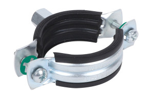 33435137 2S Хомуты с вкладышем epdm (M8/10) для стальных, медных, чугунных и пластиковых (многослойных) труб walraven