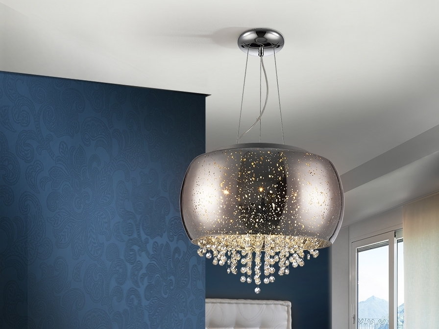 076763 Подвесной светильник 5G9 Ø40 хром Schuller Caelum