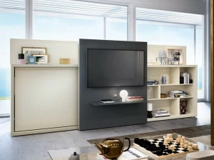 CLEI Самонесущая деревянная стеновая система с раскладной кроватью Poppi