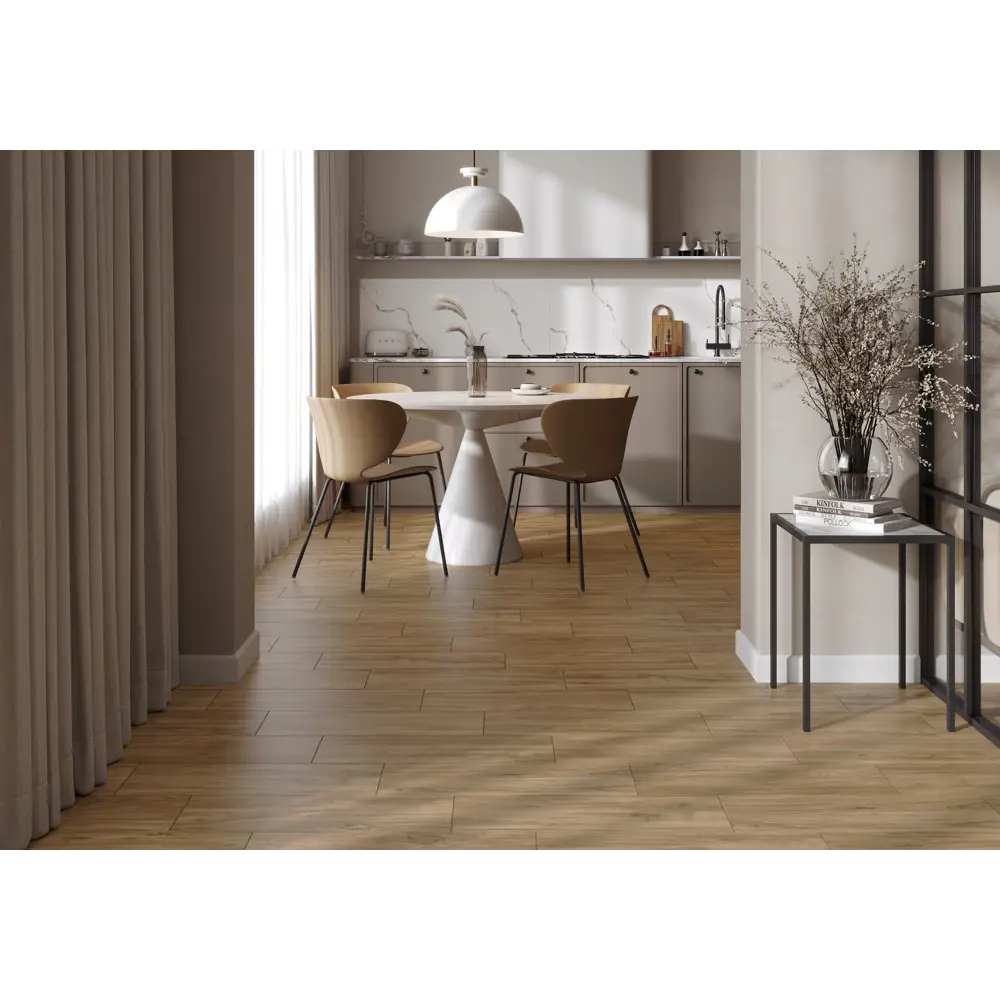 Глазурованный керамогранит KREAFORTA Forest 20x60 см цвет бежевый 1.2 м² 89424613 STLM-2180278 - Вид №4