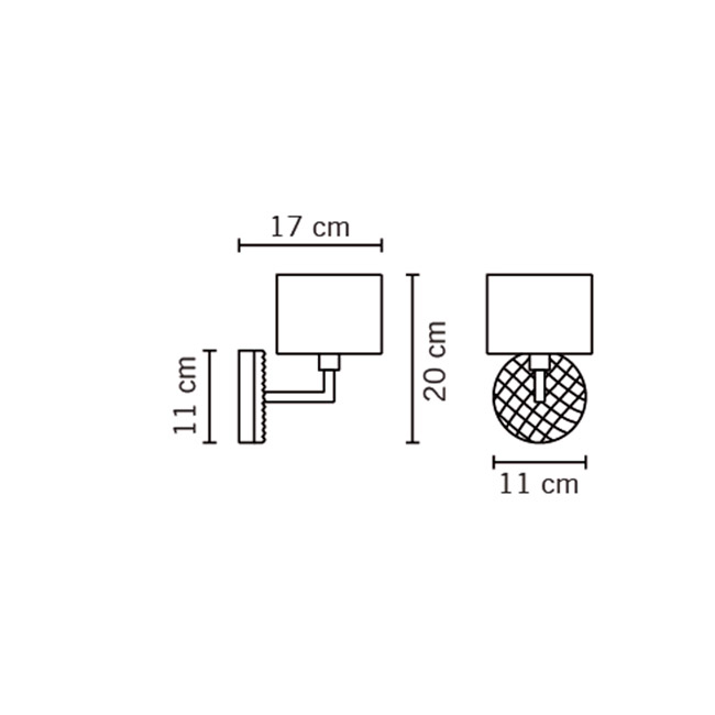 Светильник настенный черный Fabbian D82D0102 FABBIAN  00-3882573 Черный  - Вид №4