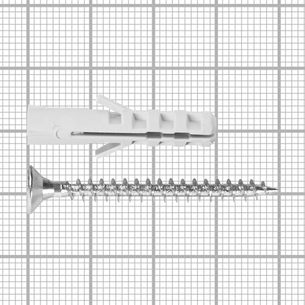Дюбель нейлоновый STANDERS PND 6×30 мм с шурупами для прочного монтажа 83387763 STLM-1003969 - Вид №4