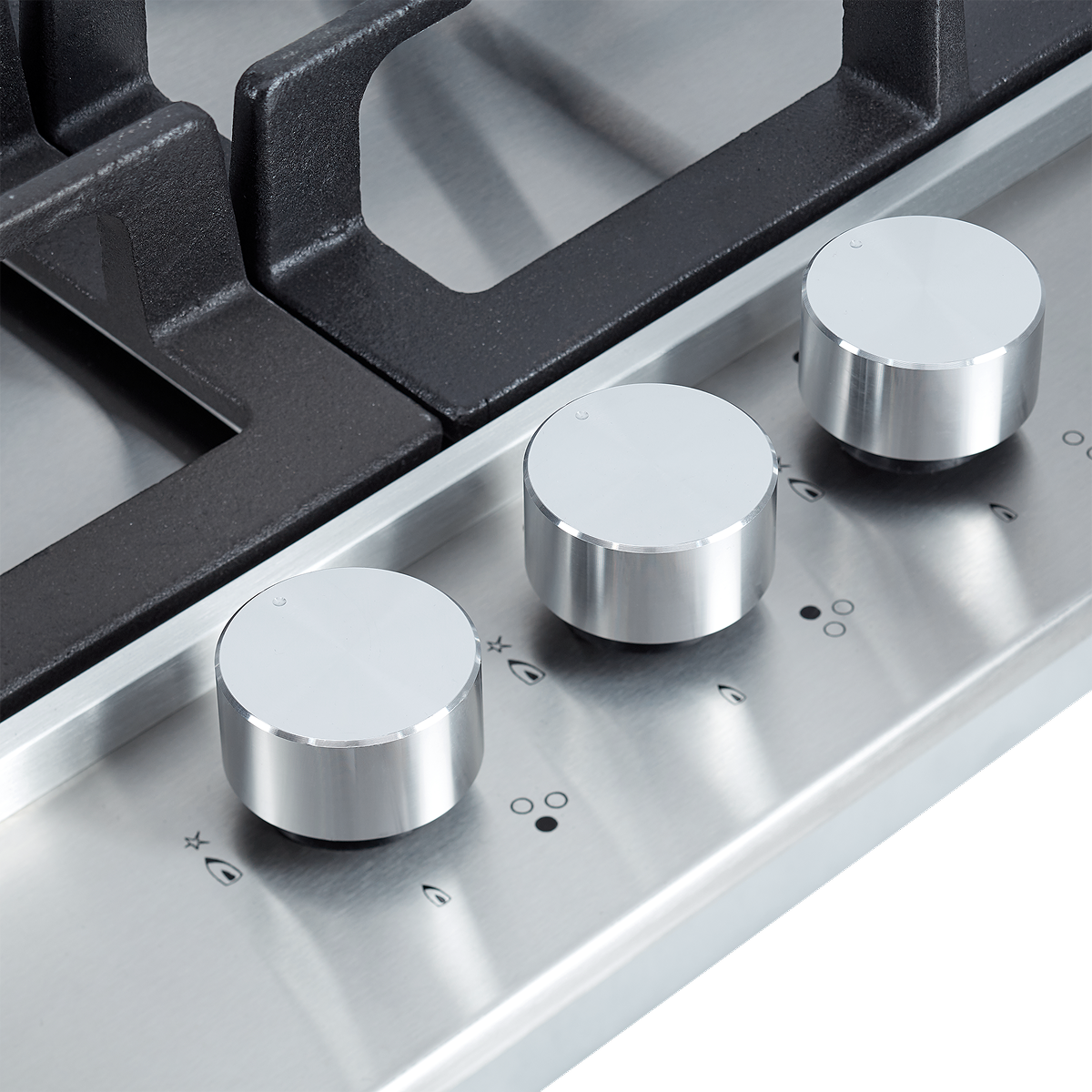 9283386 Газовая варочная поверхность EXITEQ EXH-206 inox STDN-0030870 - Вид №5