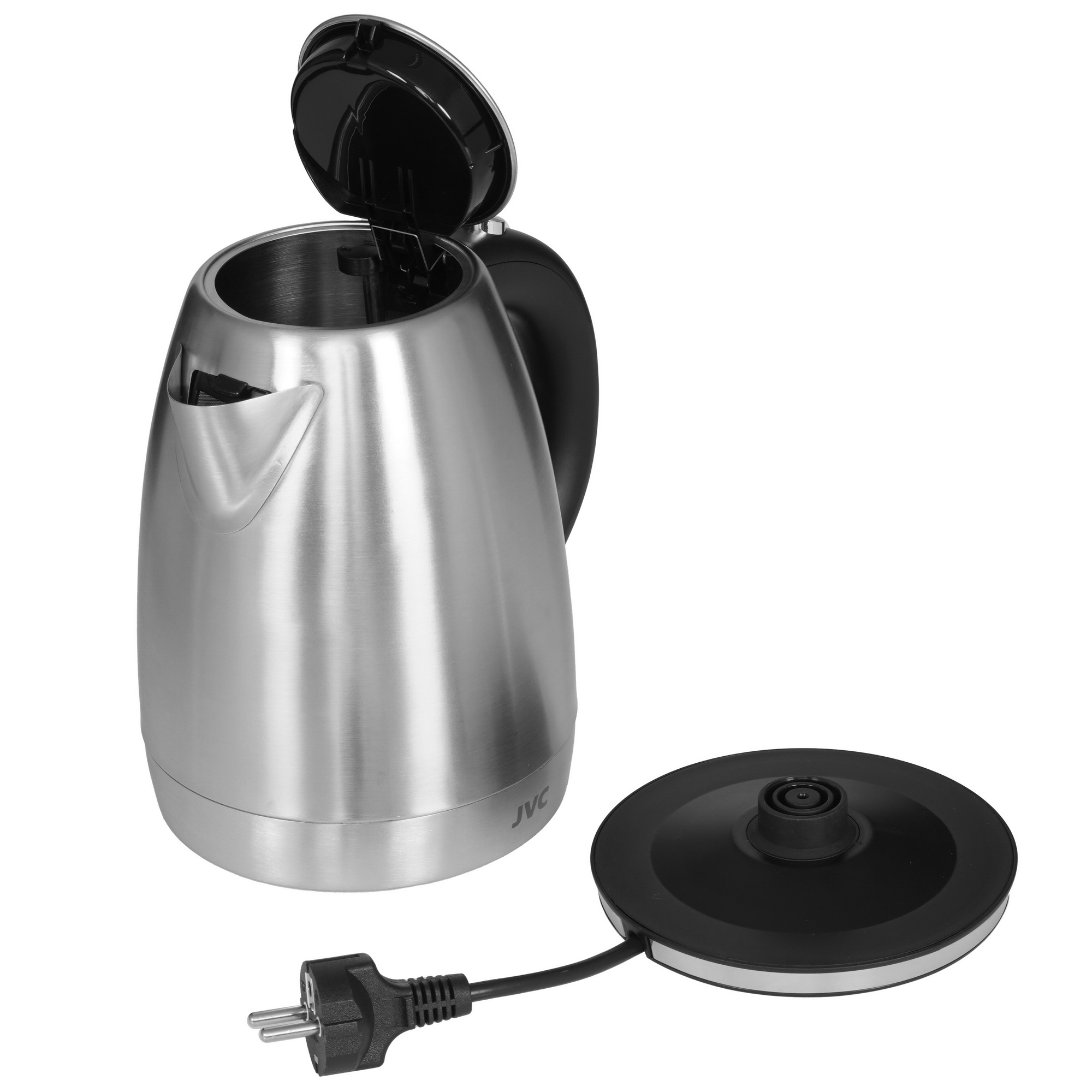 9052784 Электрочайник JVC JK-KE1719 серебристый STDN-0047293 - Вид №4